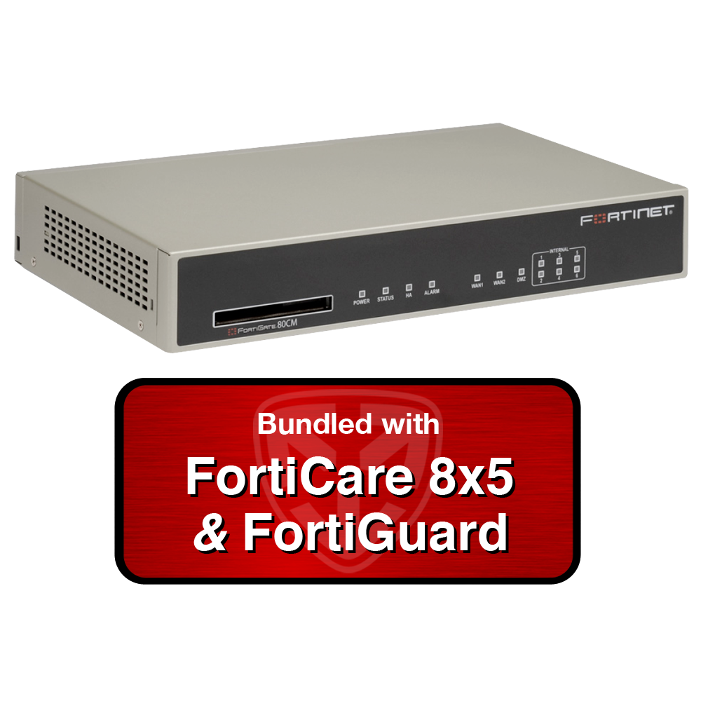 FortiGate80C / FG80C UTM Security Appliance Firewall Bundle