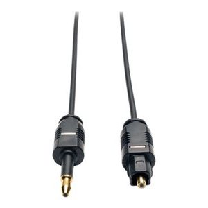 Tripp Lite   6ft Toslink to Mini Toslink Ultra Thin Digital SPDIF Audio Cable 6′ 2M 2 Meter digital audio cable (optical) SPDIF 6.6 ft A104-02M