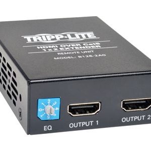 Tripp Lite   2-Port HDMI Over Cat5 Cat6 Audio Video Extender Remote Unit video/audio extender TAA Compliant B126-2A0