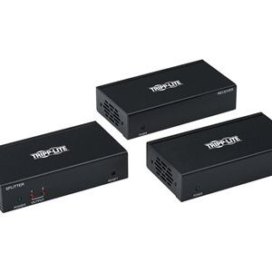 Tripp Lite   DisplayPort to HDMI over Cat6 Splitter/Extender Kit, PoC, 2 Ports 4K @ 60 Hz, 125 ft. (38 m), TAA transmitter + 2 receivers vide… B127-002-D2H