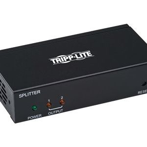 Tripp Lite   HDMI over Cat6 Splitter/Extender with PoC, 2 Ports 4K x 2K @ 60 Hz, 4:4:4, HDR, 125 ft. (38.1 m), TAA video/audio extender HDMI TA… B127-002-H