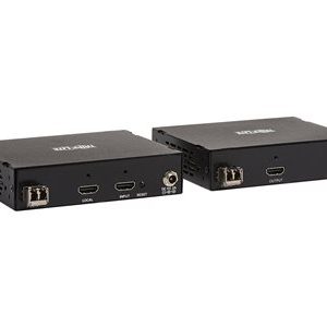 Tripp Lite   HDMI over Fiber Extender Kit 4K @ 60 Hz, HDR, RS-232, IR, USB, Duplex Multimode LC, 985 ft., TAA transmitter and receiver vid… B127F-1A1-MM-HH