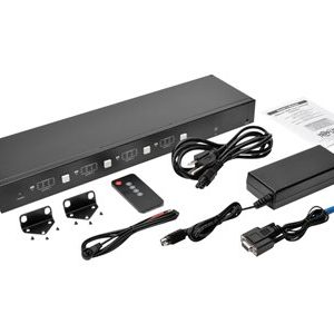Tripp Lite   HDBaseT HDMI Over Cat5e Cat6 Cat6a Extender Tranceiver, Serial and IR Control 4K x 2K 70m 150m 500ft video/audio/infrared/seri… BHDBT-T-SI-4X4