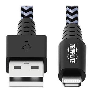 Tripp Lite   Heavy Duty Lightning to USB Sync / Charge Cable Apple iPhone iPad 6ft 6′ Lightning cable Lightning / USB 6 ft M100-006-HD