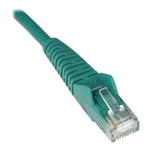 Tripp Lite   14ft Cat5e / Cat5 Snagless Molded Patch Cable RJ45 M/M Green 14′ patch cable 14 ft green N001-014-GN