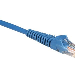 Tripp Lite   25ft Cat5e / Cat5 Snagless Molded Patch Cable RJ45 M/M Blue 25′ patch cable 25 ft blue N001-025-BL