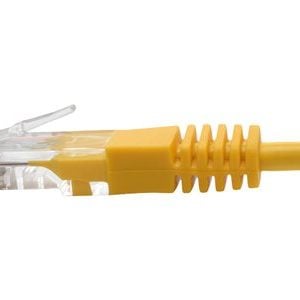 Tripp Lite   Cat5e 350 MHz Molded UTP Patch Cable (RJ45 M/M), Yellow, 2 ft. patch cable 2 ft yellow N002-002-YW