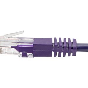 Tripp Lite   Cat5e 350 MHz Molded UTP Patch Cable (RJ45 M/M), Purple, 6 ft. patch cable 6 ft purple N002-006-PU