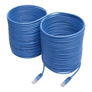 Tripp Lite   Cat5 Cat5e Molded Patch Cable 350Mhz UTP Blue RJ45 M/M 75ft 75′ patch cable 75 ft blue N002-075-BL