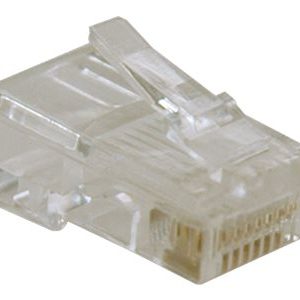 Tripp Lite   RJ45 for Solid / Standard Conductor 4-Pair Cat5e Cat5 Cable 10 Pack network connector N030-010