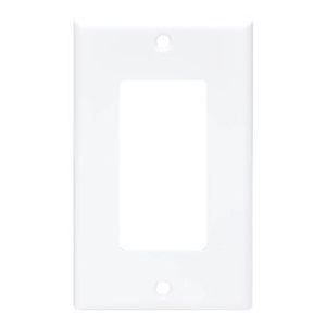 Tripp Lite   Single-Gang Faceplate, Decora Style Vertical, White faceplate N042D-100-WH
