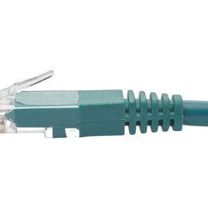 Tripp Lite   2ft Cat6 Gigabit Molded Patch Cable RJ45 M/M 550MHz 24 AWG Green 2′ patch cable 2 ft green N200-002-GN