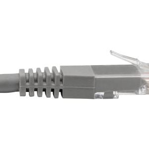 Tripp Lite   Premium Cat5/5e/6 Gigabit Molded Patch Cable, 24 AWG, 550 MHz/1 Gbps (RJ45 M/M), Gray, 2 ft. patch cable 2 ft gray N200-002-GY