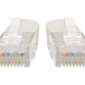Tripp Lite   3ft Cat6 Gigabit Molded Patch Cable RJ45 M/M 550MHz 24 AWG White 3′ patch cable 3 ft white N200-003-WH