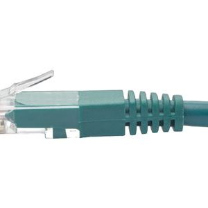 Tripp Lite   5ft Cat6 Gigabit Molded Patch Cable RJ45 M/M 550MHz 24 AWG Green 5′ patch cable 5 ft green N200-005-GN
