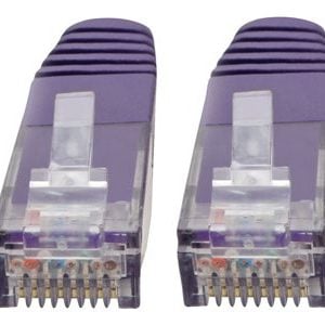 Tripp Lite   Premium Cat5/Cat5e/Cat6 Gigabit Molded Patch Cable, 24 AWG, 550 MHz/1 Gbps (RJ45 M/M), Purple, 20 ft. patch cable 20 ft purple N200-020-PU