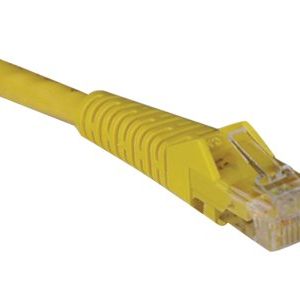 Tripp Lite   3ft Cat6 Gigabit Snagless Molded Patch Cable RJ45 M/M Yellow 3′ patch cable 3 ft yellow N201-003-YW