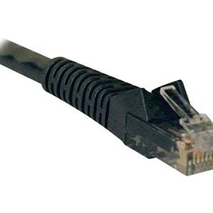 Tripp Lite   5ft Cat6 Gigabit Snagless Molded Patch Cable RJ45 M/M Black 5′ 50 Bulk Pack patch cable 5 ft black N201-005-BK50BP