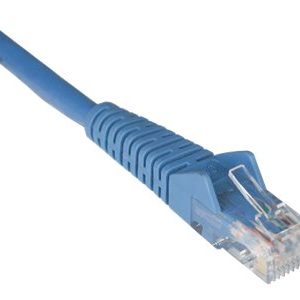 Tripp Lite   7ft Cat6 Gigabit Snagless Molded Patch Cable RJ45 M/M Blue 7′ 50 Bulk Pack patch cable 7 ft blue N201-007-BL50BP