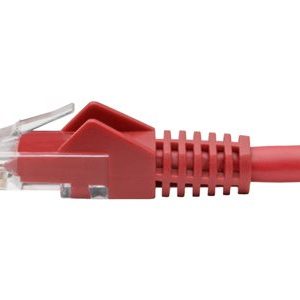 Tripp Lite   Premium Cat6 Gigabit Snagless Molded UTP Patch Cable, 24 AWG, 550 MHz/1 Gbps (RJ45 M/M), Red, 6 in. patch cable 5.9 in red N201-06N-RD