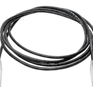 Tripp Lite   Cat6 UTP Patch Cable (RJ45) M/M, Gigabit, Snagless, Molded, Slim, Black, 5 ft. patch cable 5 ft black N201-S05-BK