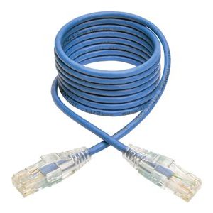 Tripp Lite   5ft Cat6 Gigabit Snagless Molded Slim UTP Patch Cable RJ45 M/M Blue 5′ patch cable 5 ft blue N201-S05-BL