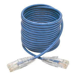 Tripp Lite   6ft Cat6 Gigabit Snagless Molded Slim UTP Patch Cable RJ45 M/M Blue 6′ patch cable 6 ft blue N201-S06-BL