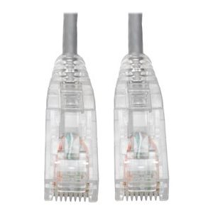 Tripp Lite   Cat6 UTP Patch Cable (RJ45) M/M, Gigabit, Snagless, Molded, Slim, Gray, 10 ft. patch cable 10 ft gray N201-S10-GY
