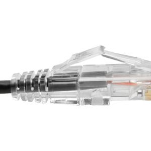 Tripp Lite   Cat6 UTP Patch Cable (RJ45) M/M, Gigabit, Snagless, Molded, Slim, Black, 6 in. patch cable 6 in black N201-S6N-BK