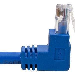 Tripp Lite   Cat6 Patch Cable Up-Angled / Down Angled UTP Molded M/M Blue 5ft patch cable 5 ft blue N204-005-BL-UD