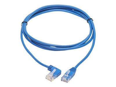 Tripp Lite 2 to 1 RJ45 Splitter Adapter Cable 10100 Ethernet Cat5Cat5e M2xF  6 in. Network splitter RJ 45 M to RJ 45 F 6 in CAT 5e molded silver -  Office Depot