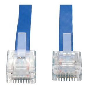 Tripp Lite   Cisco Console Replacement Rollover Cable RJ45 32AWG M/M 10′ 10ft network cable 10 ft blue N205-010-BL-FCR