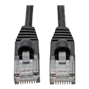 Tripp Lite   Cat6a 10G Snagless Molded Slim UTP Network Patch Cable (RJ45 M/M), Black, 2 ft. patch cable 2 ft black N261-S02-BK