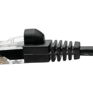 Tripp Lite   Cat6a 10G Snagless Molded Slim UTP Network Patch Cable (RJ45 M/M), Black, 3 ft. patch cable 3 ft black N261-S03-BK