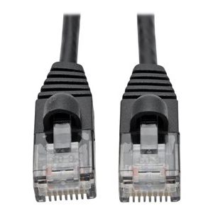Tripp Lite   Cat6a 10G Snagless Molded Slim UTP Network Patch Cable (RJ45 M/M), Black, 5 ft. patch cable 0.6 in black N261-S05-BK