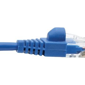 Tripp Lite   Cat6a 10G Snagless Molded Slim UTP Network Patch Cable (RJ45 M/M), Blue, 6 ft. patch cable 6 ft blue N261-S06-BL