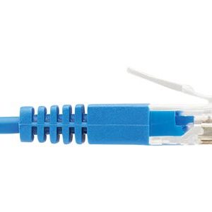 Tripp Lite   Cat6a 10G Certified Molded Ultra-Slim UTP Ethernet Cable (RJ45 M/M), Blue, 5ft network cable 5 ft blue N261-UR05-BL