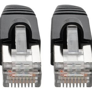 Tripp Lite   Cat6a 10G-Certified Snagless Shielded STP Network Patch Cable (RJ45 M/M), PoE, Black, 5 ft. patch cable 5 ft black N262-005-BK