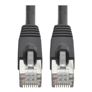 Tripp Lite   Cat6a 10G-Certified Snagless Shielded STP Ethernet Cable (RJ45 M/M), PoE, Black, 15 ft. patch cable 15 ft black N262-015-BK