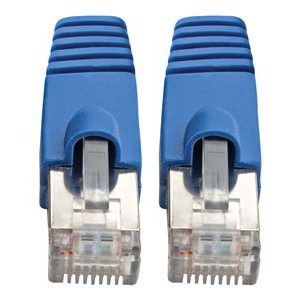 Tripp Lite   Cat6a 10G-Certified Snagless Shielded STP Network Patch Cable (RJ45 M/M), PoE, Blue, 30 ft. patch cable 30 ft blue N262-030-BL