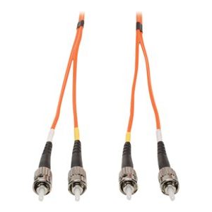 Tripp Lite   1M Duplex Multimode 62.5/125 Fiber Optic Patch Cable ST/ST 3′ 3ft 1 Meter patch cable 0.9 m N302-003
