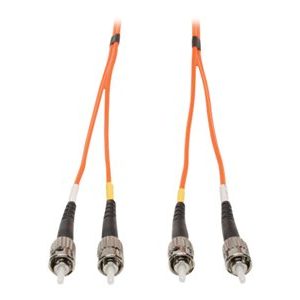 Tripp Lite   23M Duplex Multimode 62.5/125 Fiber Optic Patch Cable ST/ST 75′ 75ft 23 Meter patch cable 23 m orange N302-23M