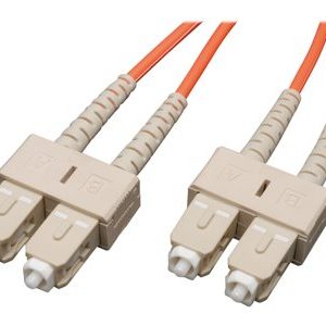 Tripp Lite   1M Duplex Multimode 62.5/125 Fiber Optic Patch Cable SC/SC 3′ 3ft 1 Meter patch cable 0.9 m N306-003