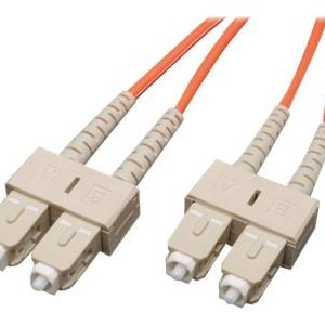 Tripp Lite   7M Duplex Multimode 62.5/125 Fiber Optic Patch Cable SC/SC 23′ 23ft 7 Meter patch cable 7 m orange N306-07M
