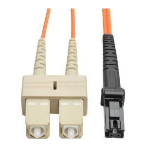 Tripp Lite   1M Duplex Multimode 62.5/125 Fiber Optic Patch Cable MTRJ/SC 3′ 3ft 1 Meter patch cable 0.9 m orange N310-003