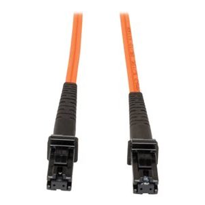 Tripp Lite   1M Duplex Multimode 62.5/125 Fiber Optic Patch Cable MTRJ/MTRJ 3′ 3ft 1 Meter patch cable 1 m orange N312-01M