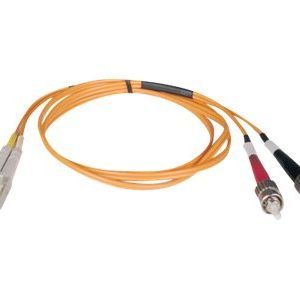 Tripp Lite   5M Duplex Multimode 62.5/125 Fiber Optic Patch Cable LC/ST 16′ 16ft 5 Meter patch cable 5 m orange N318-05M