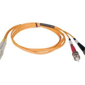 Tripp Lite   30M Duplex Multimode 62.5/125 Fiber Optic Patch Cable LC/ST 100′ 100ft 30 Meter patch cable 30 m orange N318-30M