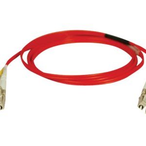 Tripp Lite   1M Duplex Multimode 62.5/125 Fiber Optic Patch Cable LC/LC Red 3′ 3ft 1 Meter patch cable 1 m red N320-01M-RD
