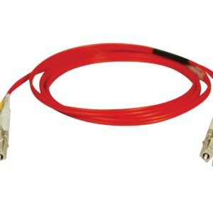 Tripp Lite   3M Duplex Multimode 62.5/125 Fiber Optic Patch Cable Red LC/LC 10′ 10ft 3 Meter patch cable 3 m red N320-03M-RD